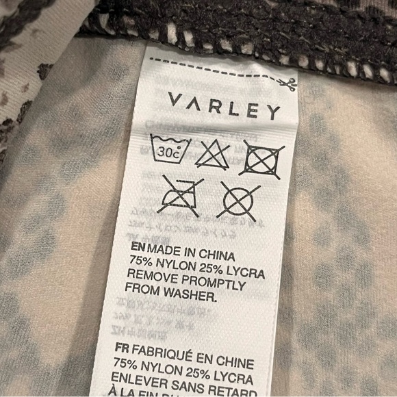 Varley Women’s Python Snake Print Let’s Go High Leggings Tights size Small - Picture 12 of 13